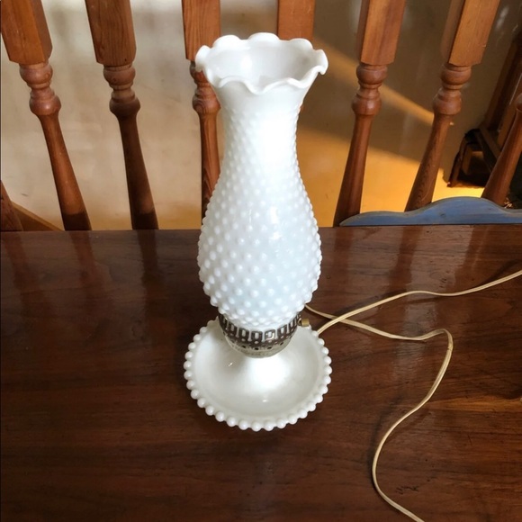 pics Fenton Milk Glass Lamps fenton milk glass lamp large